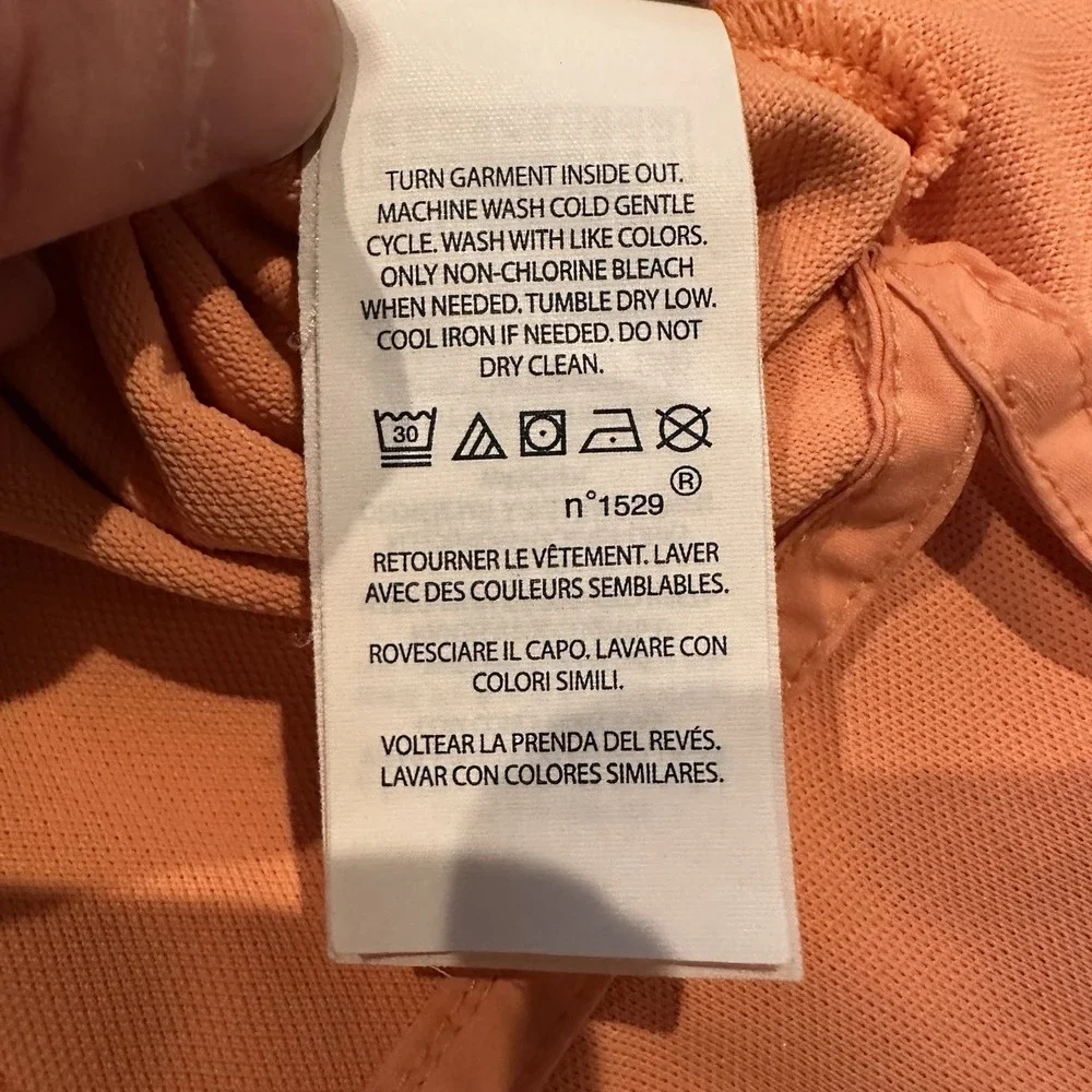 Ralph Lauren RLX Wicking Polo Men's XXL Orange Performance Golf Shirt Stretch